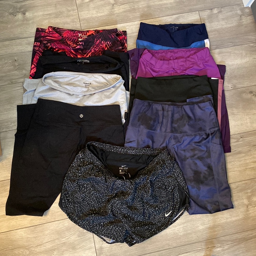 Active Leggings / Tights / Shorts Bundle - Various Brands